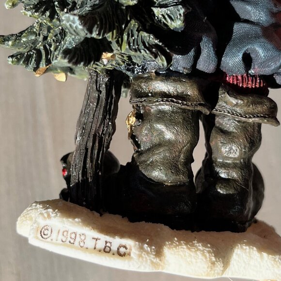 Retired Boyds Bears Folkstone Miliken Von Hinden Moose Christmas Figurine - Picture 7 of 10